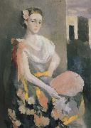 Marie Laurencin Mrs Lumasi oil on canvas